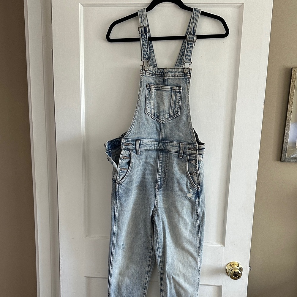 Old Navy Light Blue Denim Jumpsuit